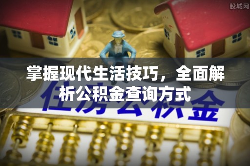 蕉岭掌握现代生活技巧，全面解析公积金查询方式