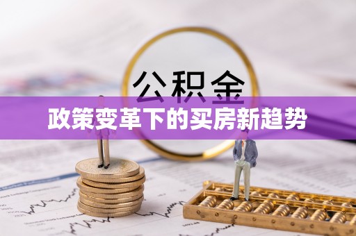 蕉岭政策变革下的买房新趋势