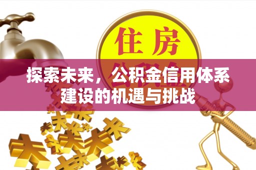 蕉岭探索未来，公积金信用体系建设的机遇与挑战